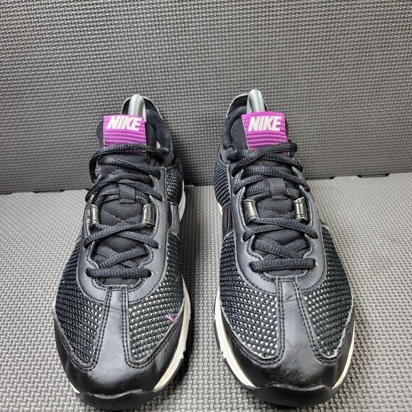 Womens Sz 8 Black Nike Trainer Essential 2 - Picture 2 of 8